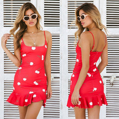 Mini Dress Floral Beach